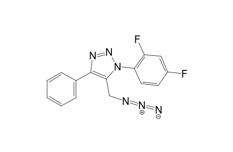 5-(azidomethyl)-1-(2,4-difluorophenyl)-4-phenyl-1H-1,2,3-triazole
