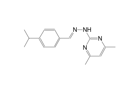 4-isopropylbenzaldehyde (4,6-dimethyl-2-pyrimidinyl)hydrazone