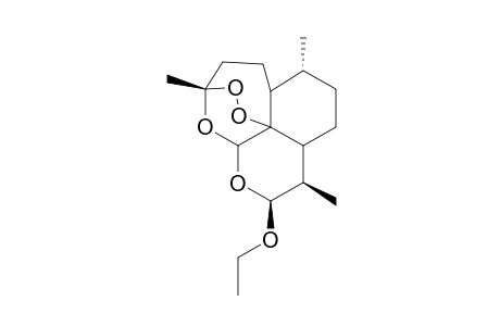 2-ETHOXY-3,6,9-TRIMETHYL-9,10B-EPIDIOXYPERHYDROPYRANO-[4,3,2-JK]-BENZOXEPYN