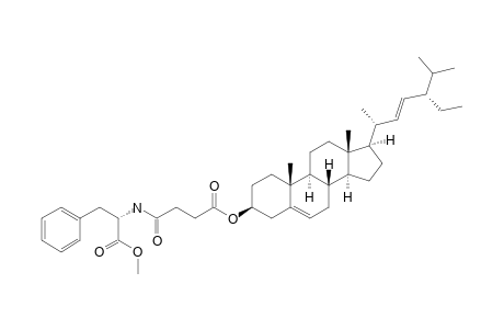 METHYL-N-[4-OXO-4-[(3-BETA,22E)-STIGMASTA-5,22-DIEN-3-YLOXY]-BUTANOYL]-L-PHENYLALANINE