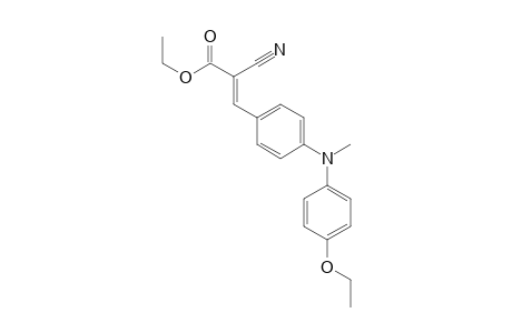 2-Propenoic acid, 2-cyano-3-[4-[(4-ethoxyphenyl)methylamino]Phenyl]-, ethyl ester