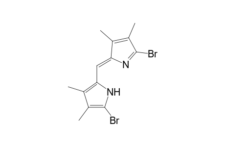 1H-Pyrrole, 2-bromo-5-[(5-bromo-3,4-dimethyl-2H-2-pyrrolyliden)methyl]-3,4-dimethyl