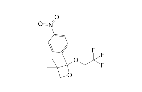 2-(4-Nitrophenyl)-2-(2,2,2-trifluoroethoxy)-3,3-dimethyloxetane