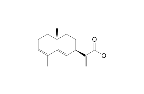 3,5,11(13)-Trieneudesma-12-oic acid