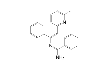 N'-2-(6-Methyl-2-pyridyl)-1-phenylvinylbenzamidine