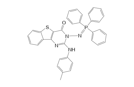 2-(4-Methylphenyl)amino-3-(triphenylphosphoranylidene)amino-benzo[4,5]thieno[3,2-d]pyrimidin-4(3H)-one