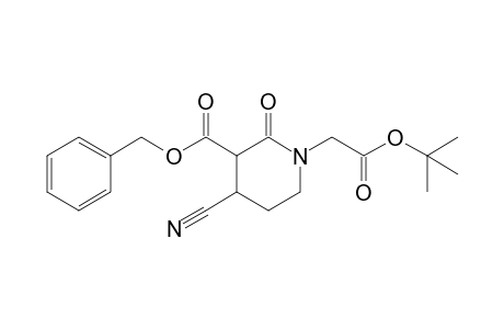 trans/cis-3-(Benzyloxycarbonyl)-1-[(tert-butoxycarbonyl)methyl]-4-cyanopiperidine-2-one