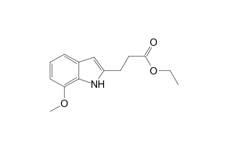 Ethyl 3-(7-methoxy-1H-indol-2-yl)propanoate