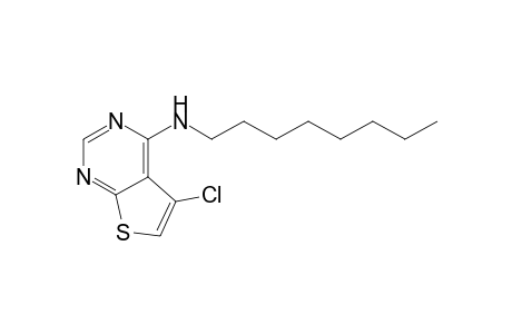 Thieno[2,3-d]pyrimidin-4-amine, 5-chloro-N-octyl-