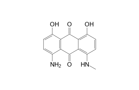 5-Amino 1,8-dihydroxy 4-methylamino anthraquinone