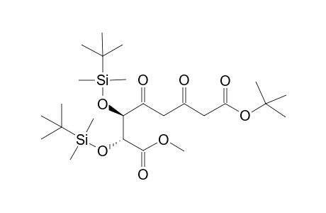 Methyl (2R,3R)-7-(t-butylcarbonyl)-2,3-bis[t-butyldimethylsilyloxy]-4,6-dioxoheptanoate