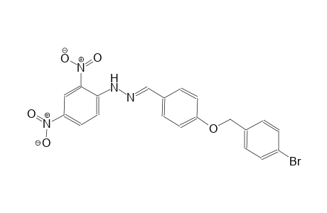 benzaldehyde, 4-[(4-bromophenyl)methoxy]-, (2,4-dinitrophenyl)hydrazone