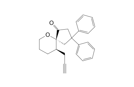 3,3-Diphenyl-10-(prop-2-ynyl)-6-oxaspiro[4.5]decan-1-one