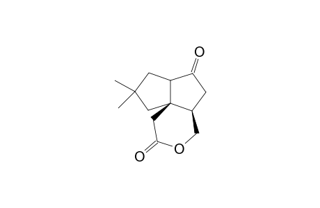 8,8-Dimethyl-(octahydro)-2-oxopentaleno[1,6a-c]pyran-6-one