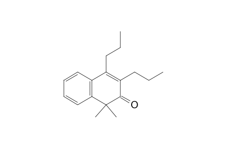 1,1-Dimethyl-3,4-dipropylnaphthalen-2(1H)-one