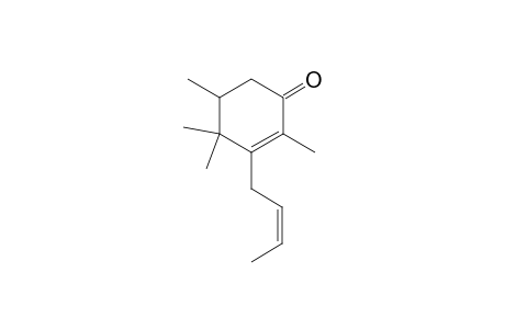 2-Cyclohexen-1-one, 3-(2-butenyl)-2,4,4,5-tetramethyl-, (Z)-
