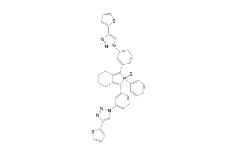 2,5-BIS-[4-(THIEN-2-YL)-1H-1,2,3-TRIAZOL-1-YL]-1-PHENYL-1-THIOOXOPHOSPHOLE