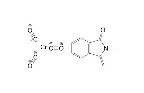 Tricarbonyl(N-methyl-3-methylene-2,3-dihydroisoindol-1-one)-chromium(0)
