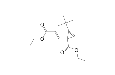 2-Cyclopropene-1-carboxylic acid, 2-(1,1-dimethylethyl)-1-(3-ethoxy-3-oxo-1-propenyl)-, ethyl ester