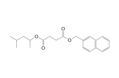 Succinic acid, naphth-2-ylmethyl 4-methylpent-2-yl ester