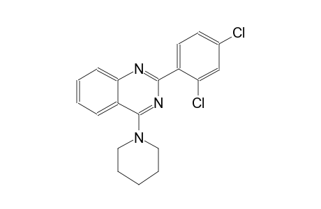 2-(2,4-dichlorophenyl)-4-(1-piperidinyl)quinazoline