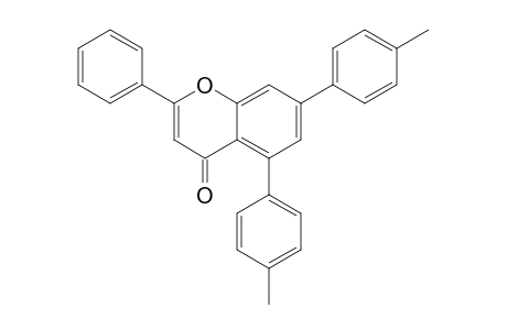 2-Phenyl-5,7-di(p-tolyl)-4H-chromen-4-one