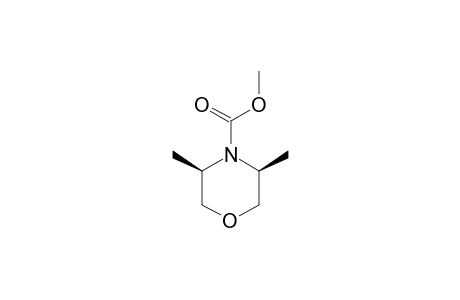 TRANS-N-METHOXYCARBONYL-3,5-DIMETHYL-MORPHOLINE