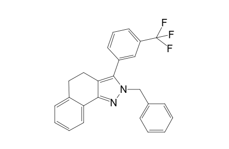 2-Benzyl-3-(3-trifluoromethylphenyl)-4,5-dihydro-2H-benzo[g]indazole