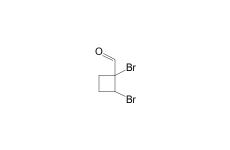 1,2-Dibromocyclobutanecarboxaldehyde