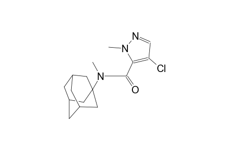 N-(1-adamantyl)-4-chloro-N,1-dimethyl-1H-pyrazole-5-carboxamide
