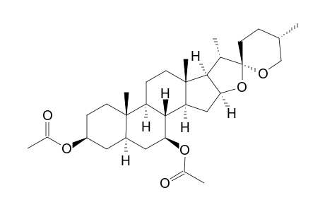 (25R)-3-BETA,7-BETA-DIACETOXY-5-ALPHA-SPIROSTANE