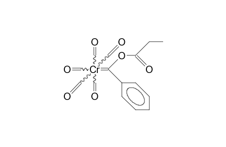 Pentacarbonyl(phenyl(propionyloxy)carbene)chromium(0)