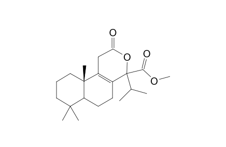 2H-Naphtho[2,1-c]pyran-4-carboxylic acid, 1,4,5,6,6a,7,8,9,10,10a-decahydro-7,7,10a-trimethyl-4-(1-methylethyl) -, methyl ester, [4R-(4.alpha.,6a.beta.,10a.alpha.)]-
