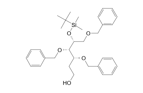 D-arabino-Hexitol, 2-deoxy-5-O-[(1,1-dimethylethyl)dimethylsilyl]-3,4,6-tris-O-(phenylme thyl)-