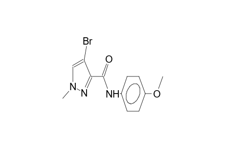 1-methyl-3-(4-methoxyphenylcarbamoyl)-4-bromopyrazole