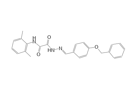 N'-[(E)-(4-benzoxybenzylidene)amino]-N-(2,6-dimethylphenyl)oxamide