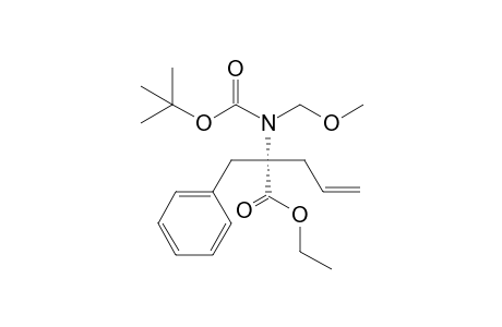 (S)-2-Benzyl-2-(tert-butoxycarbonyl-methoxymethyl-amino)-pent-4-enoic acid ethyl ester