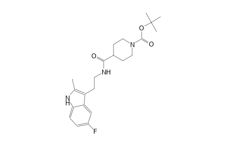 1-piperidinecarboxylic acid, 4-[[[2-(5-fluoro-2-methyl-1H-indol-3-yl)ethyl]amino]carbonyl]-, 1,1-dimethylethyl ester