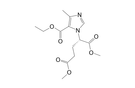 (S)-2-(5-Ethoxycarbonyl-4-methyl-imidazol-1-yl)-pentanedioic acid dimethyl ester