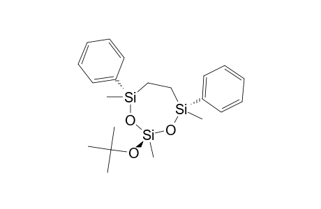 2-TERT.-BUTOXY-2,4,7-TRIMETHYL-4,7-DIPHENYL-1,3-DIOXA-2,4,7-TRISILACYCLOHEPTANE