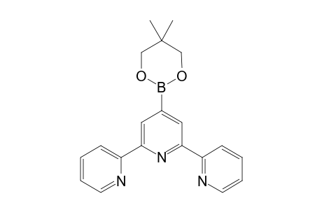 4'-(Neopentylglycolatoboron)-2,2':6',2"-terpyridine