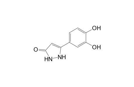 5-(3,4-Dihydroxyphenyl)-1,2-dihydro-3H-pyrazol-3-one