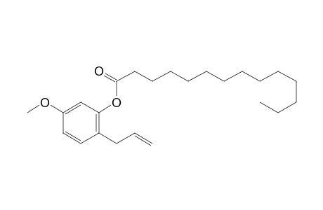 2-allyl-5-methoxyphenyl tetradecanoate