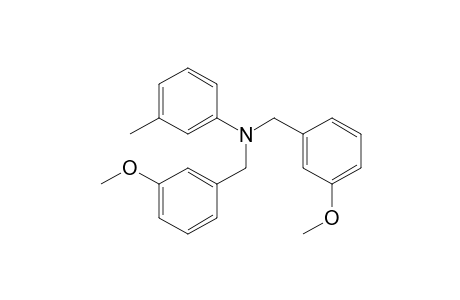 N,N-Bis(3-methoxybenzyl)-3-methylaniline
