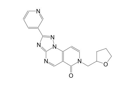 pyrido[3,4-e][1,2,4]triazolo[1,5-a]pyrimidin-6(7H)-one, 2-(3-pyridinyl)-7-[(tetrahydro-2-furanyl)methyl]-