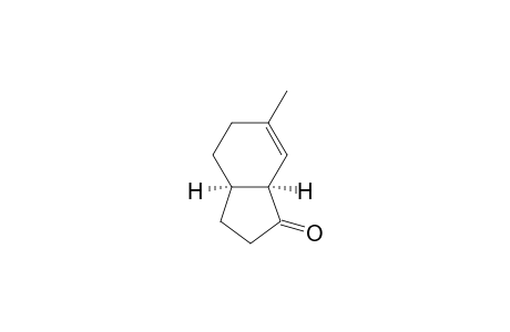 1H-Inden-1-one, 2,3,3a,4,5,7a-hexahydro-6-methyl-, cis-