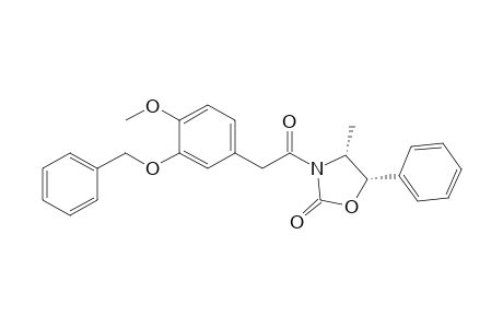 (4R,5S)-3-[2-(3-Benzyloxy-4-methoxyphenyl)-1-oxoethyl]-4-methyl-5-phenyl-2-oxazolidinone