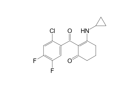2-(2'-Chloro-4',5'-difluorobenzoyl)-3-(cyclopropylamino)-2-cyclohexen-1-one