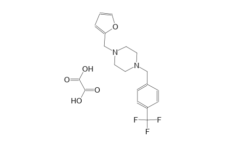 1-(2-furylmethyl)-4-[4-(trifluoromethyl)benzyl]piperazine oxalate