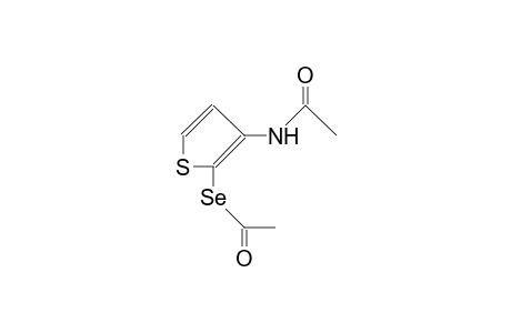 3-Acetamido-2-acetylseleno-thiophene